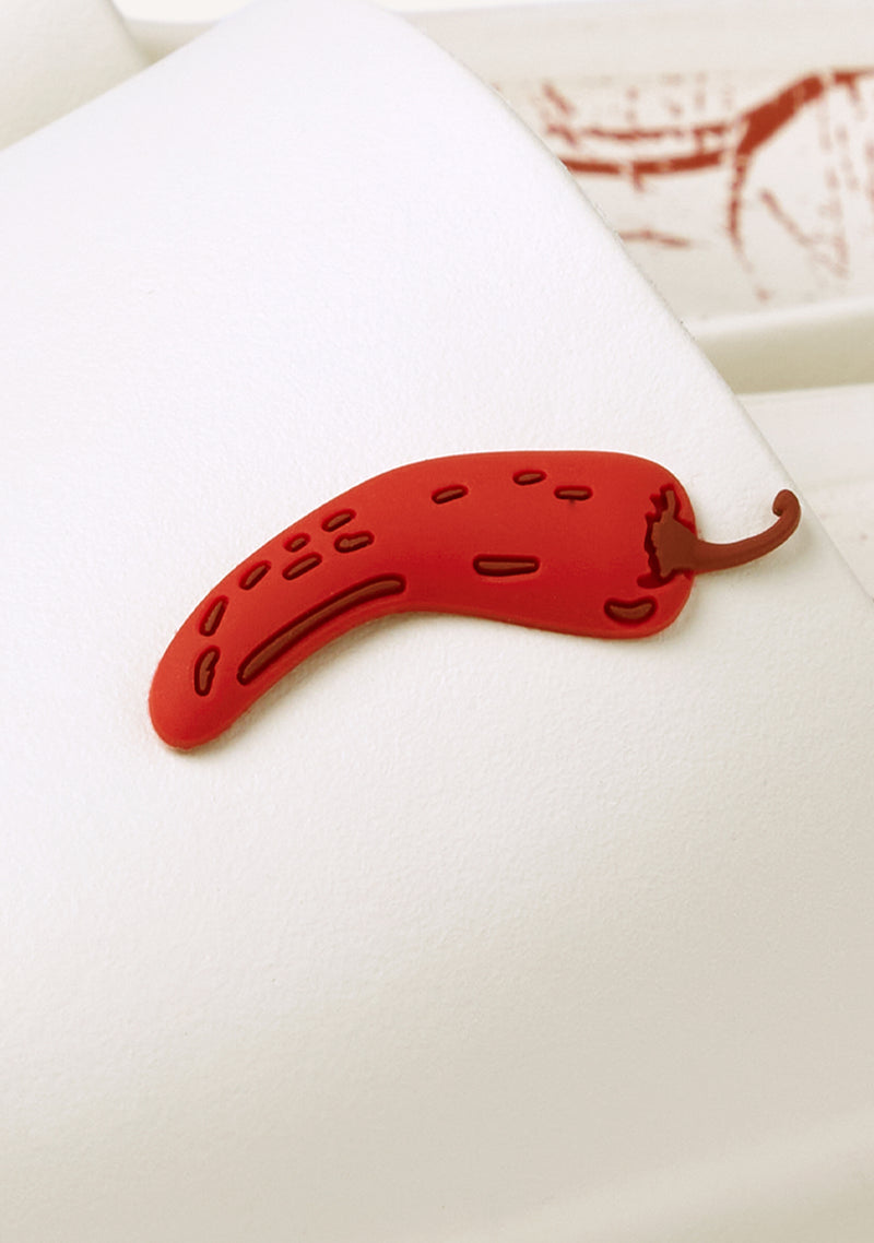 CHILLY PRINT SLIDE SANDALS NAVARINO