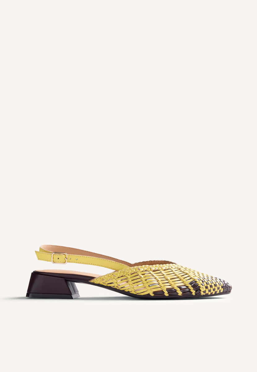 SCARPE TACCO PELLE CINTURINO KEHANCHA