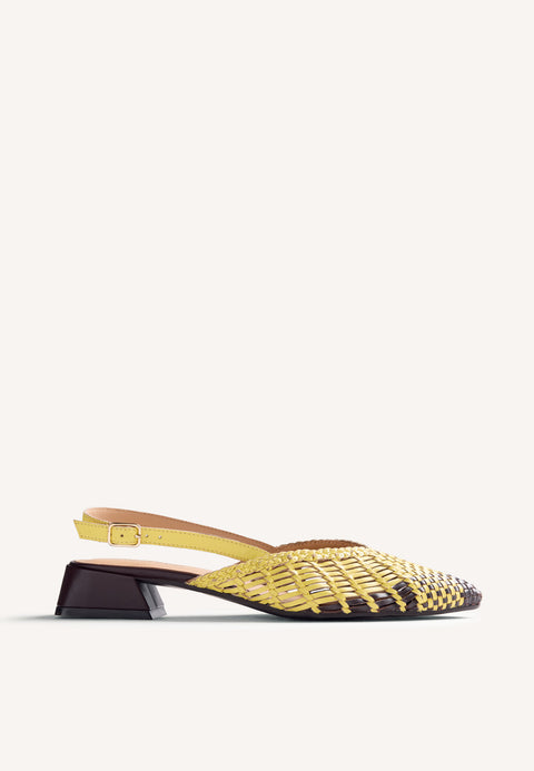 SCARPE TACCO PELLE CINTURINO KEHANCHA