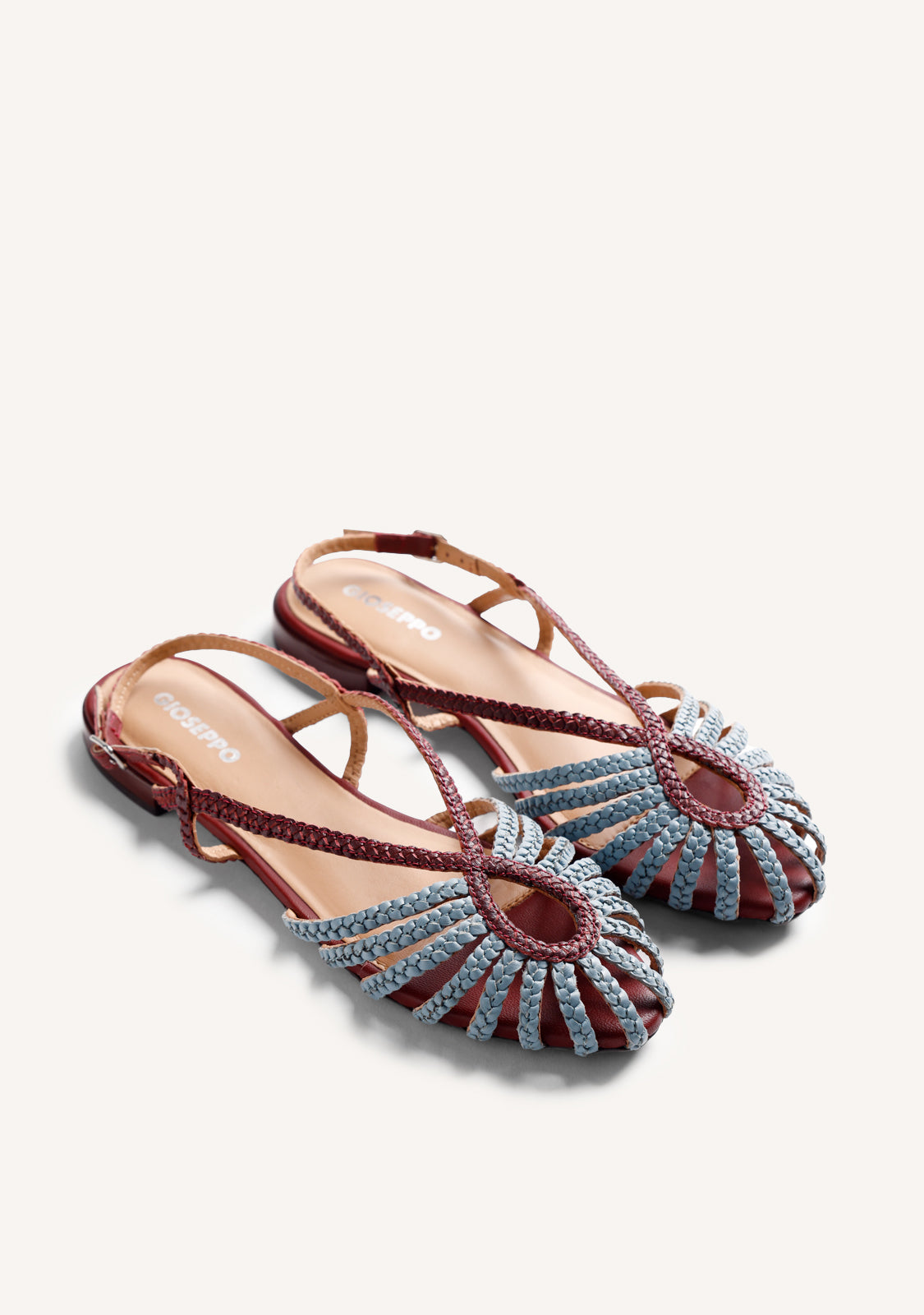 BRAIDED LEATHER CRAB SANDALS MASALANI