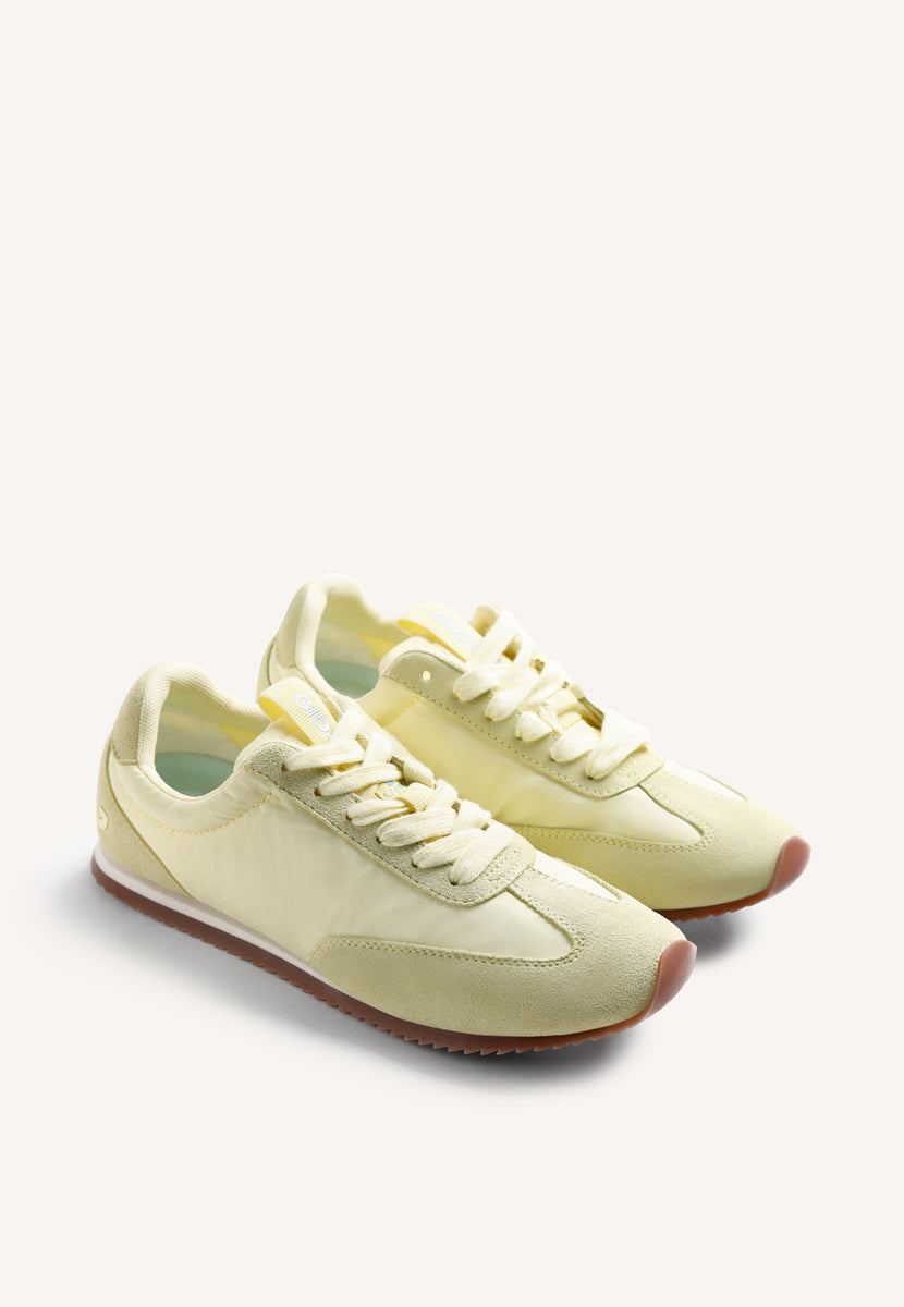 ZAPATILLAS PIEL Y SATÉN BLAIR