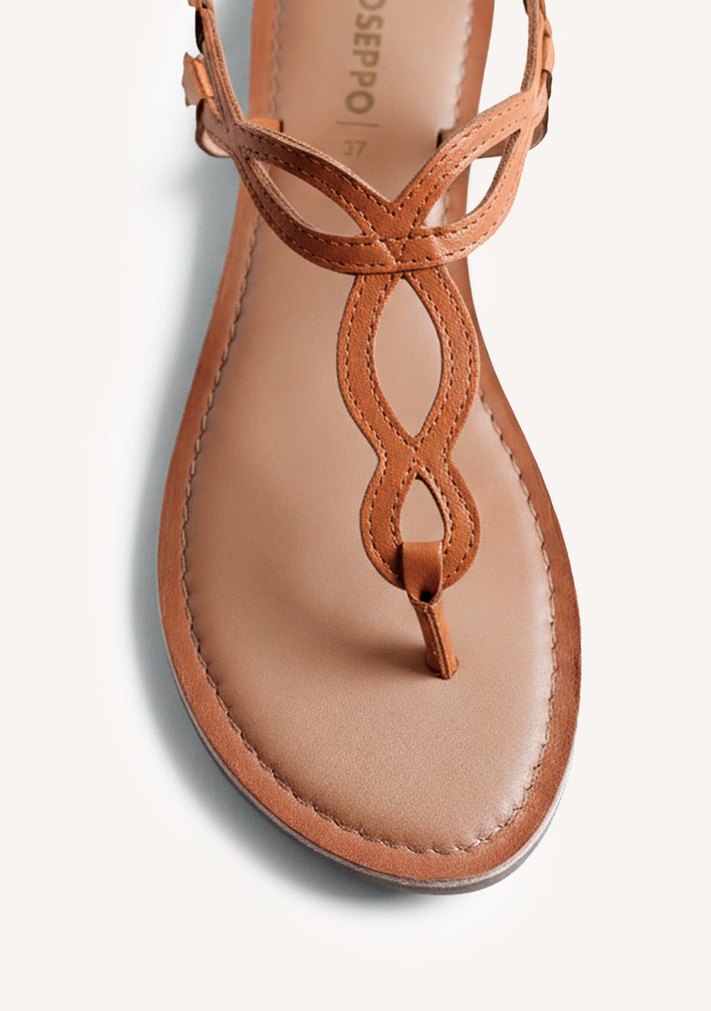 SANDALES CUIR WARSAW