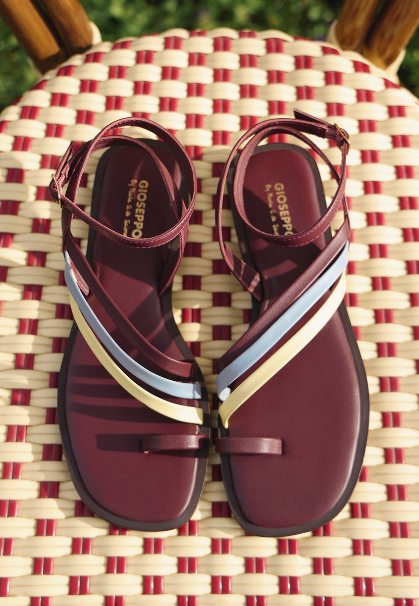 SANDALIAS PIEL BY MARÍA G. DE JAIME