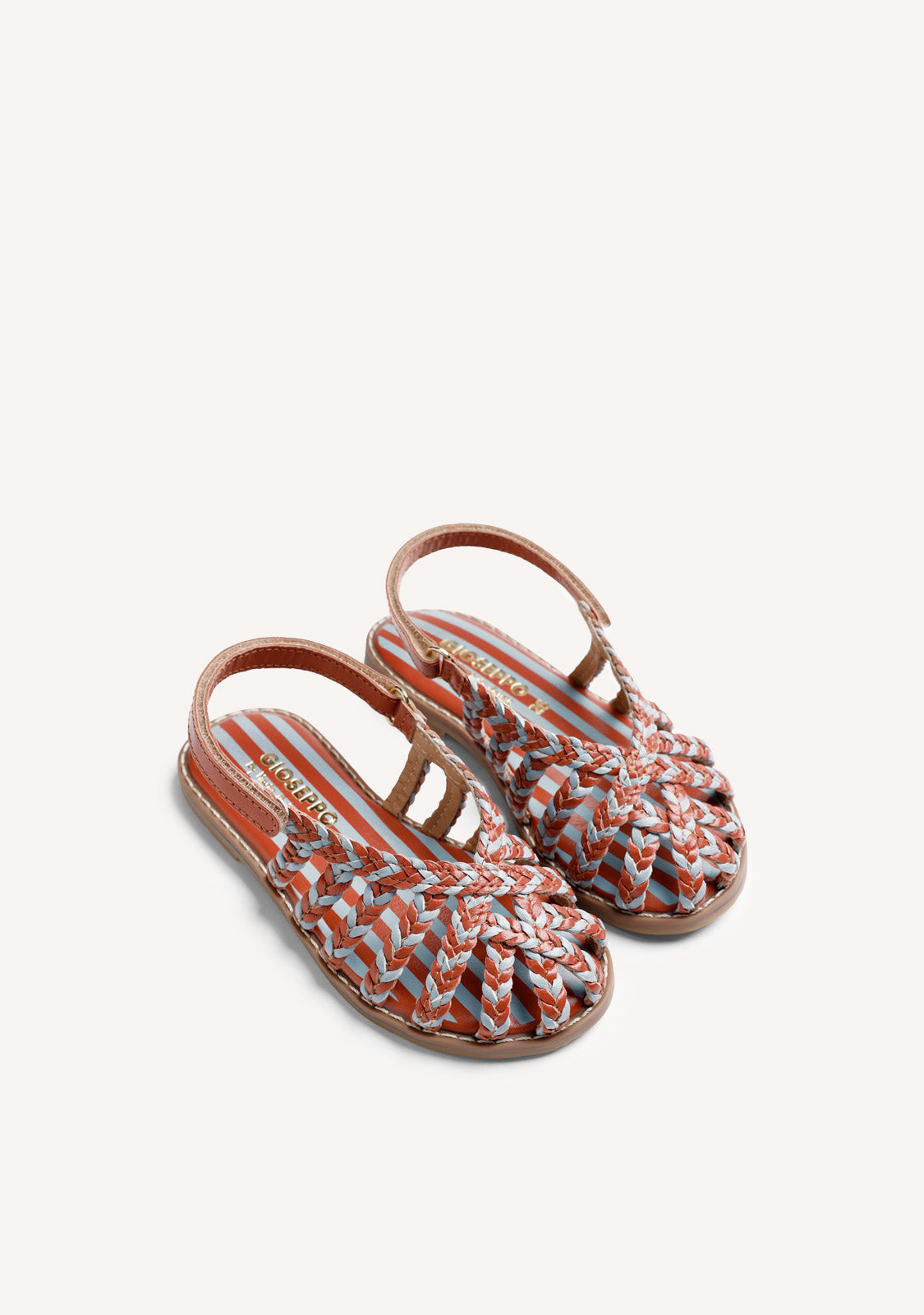 BRAIDED LEATHER SANDALS BY MARÍA G. DE JAIME