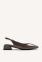 ZAPATOS TACÓN DESTALONADOS TAUPE