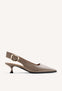 ZAPATOS TACÓN DESTALONADOS TAUPE