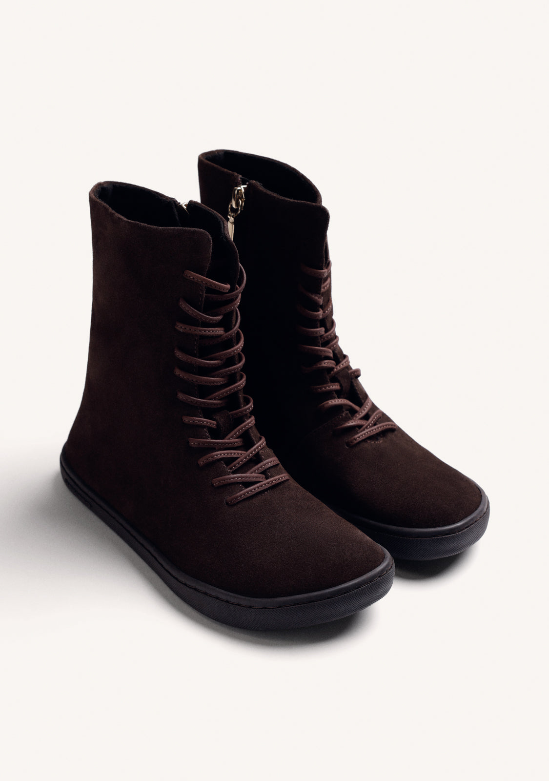 BOTAS BAREFOOT MARRÓN PIEL