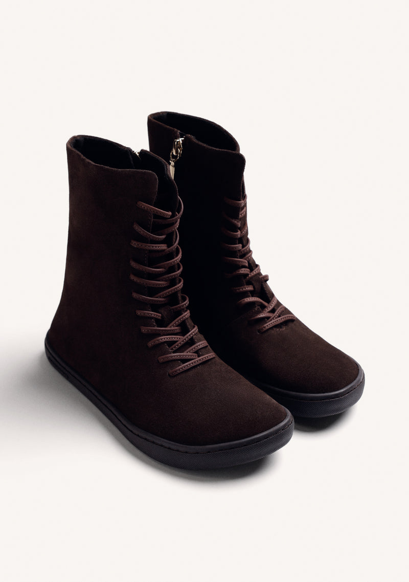 BOTAS BAREFOOT MARRÓN PIEL