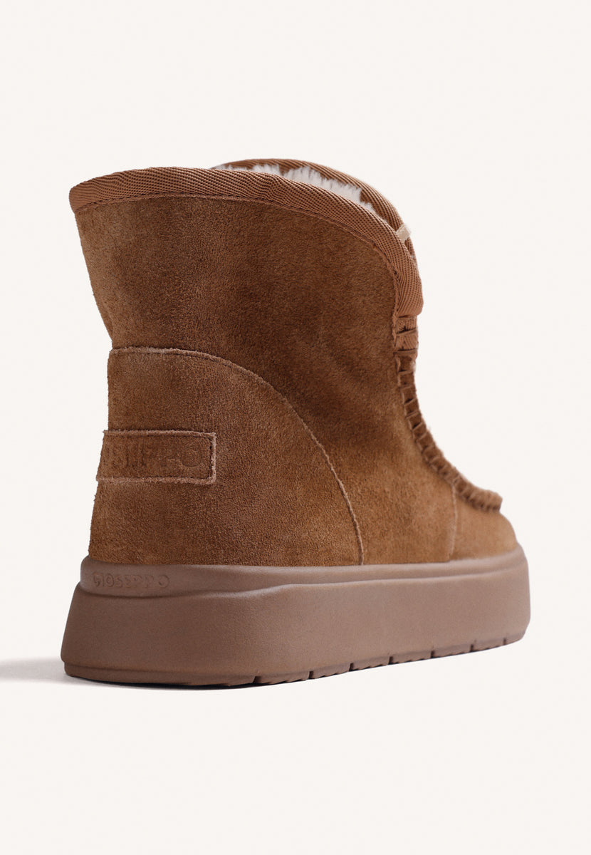 BOTAS AUSTRALIANAS MARRONS EM PELE