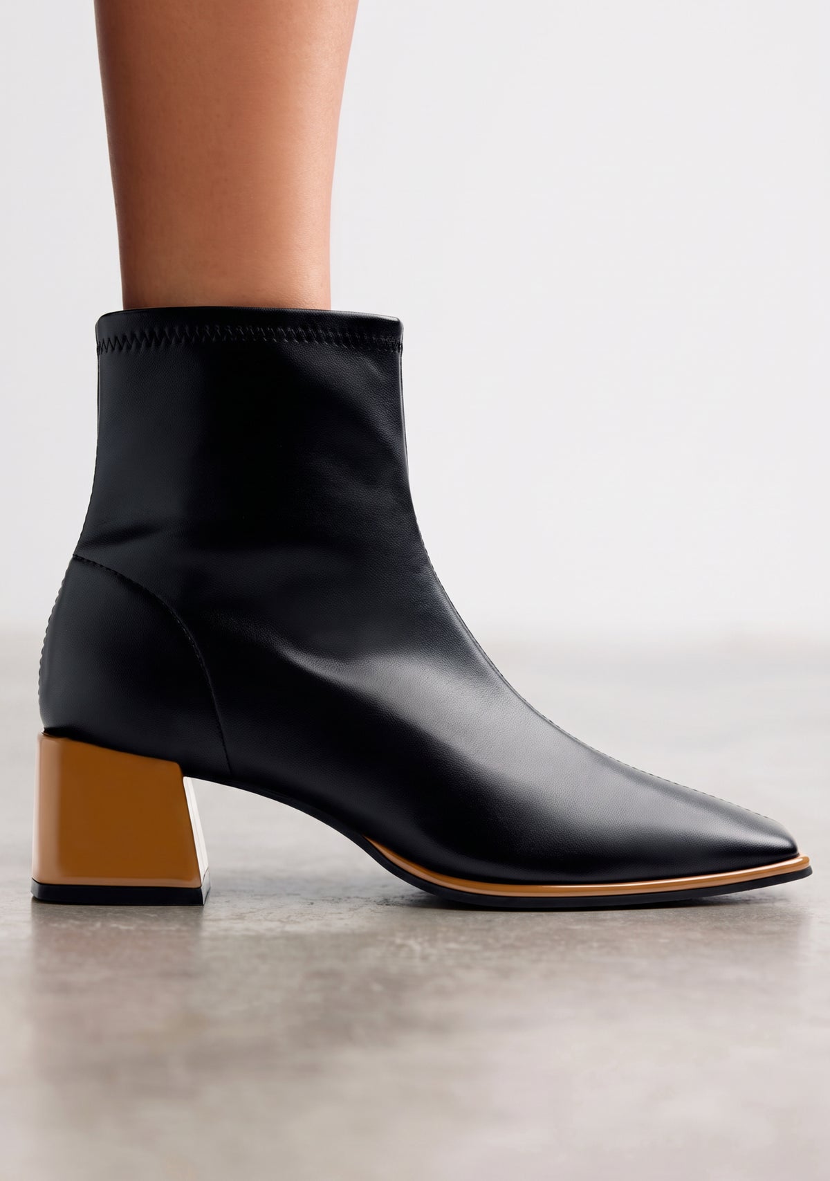 STIVALETTI ELASTICI CAMMELLO