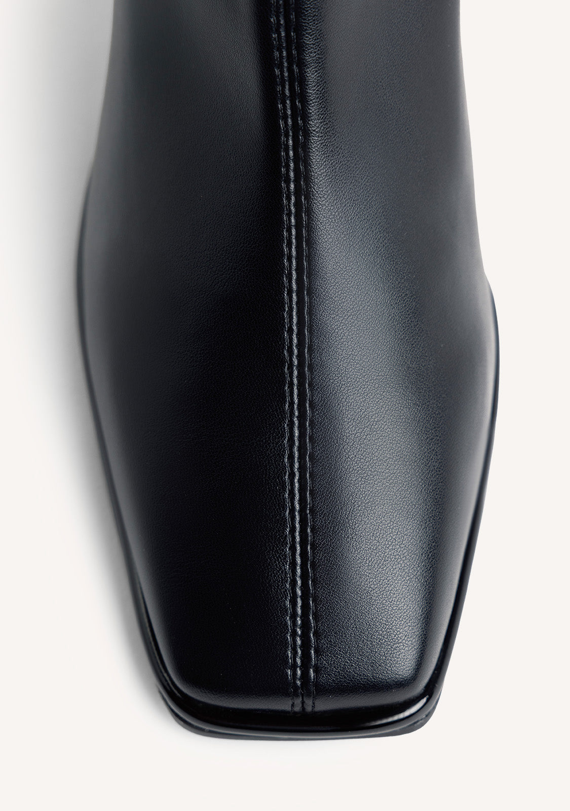 BLACK ELASTIC ANKLE BOOTS