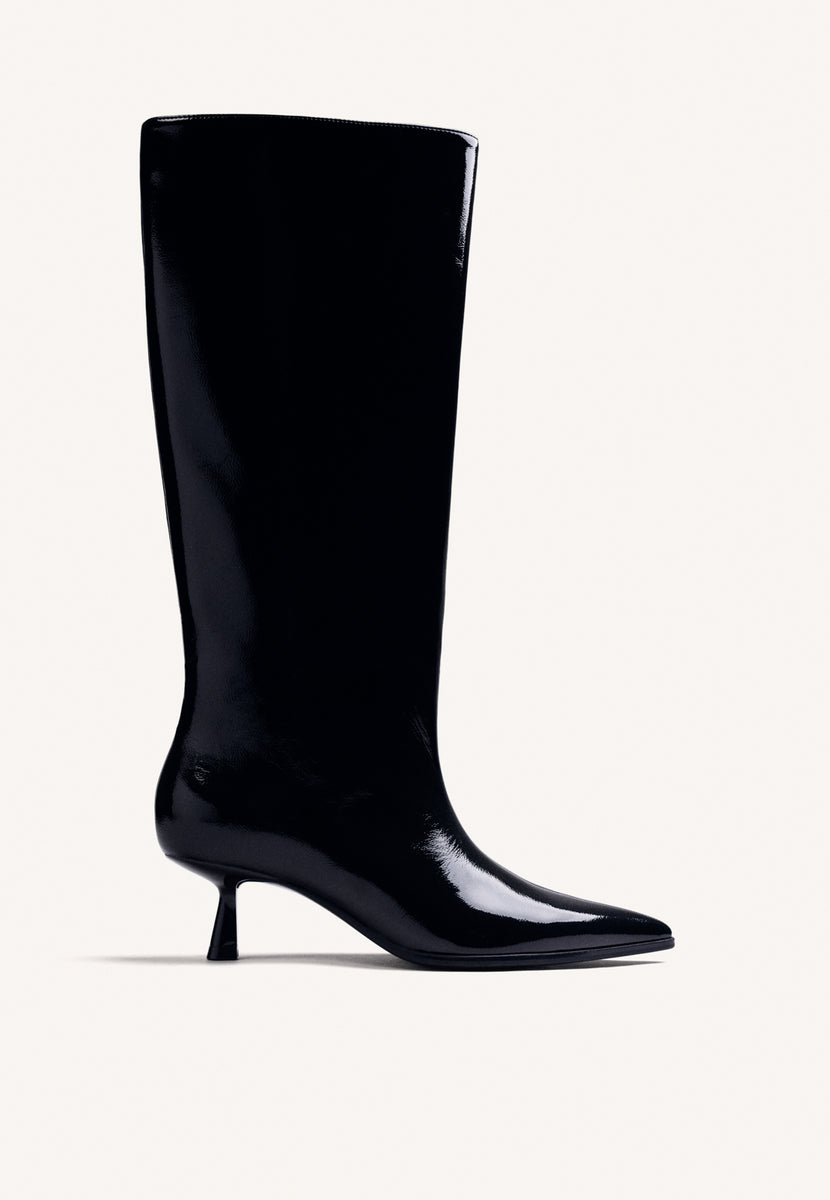 BOTAS ALTAS PRETAS KITTEN
