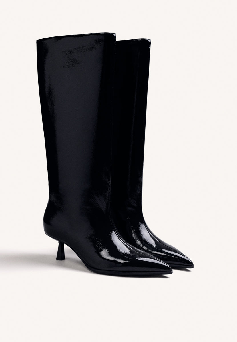 BOTAS ALTAS PRETAS KITTEN