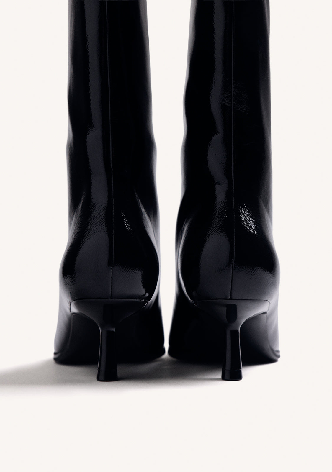 BLACK KITTEN HIGH BOOTS