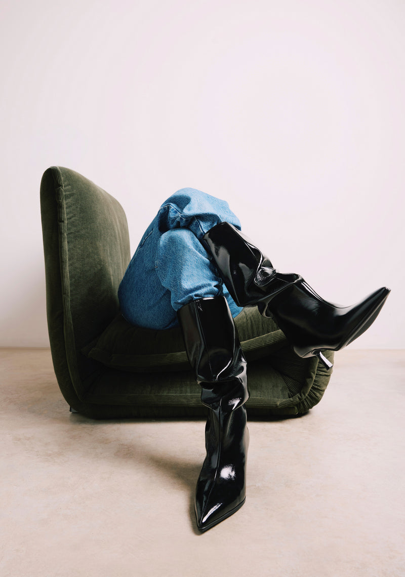 BOTTES HAUTES NOIRES KITTEN