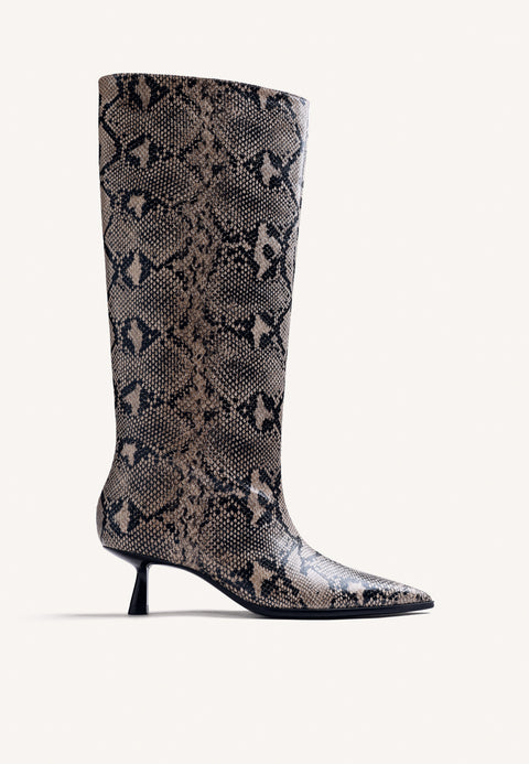 BOTAS ALTAS ESTAMPA ANIMAL KITTEN