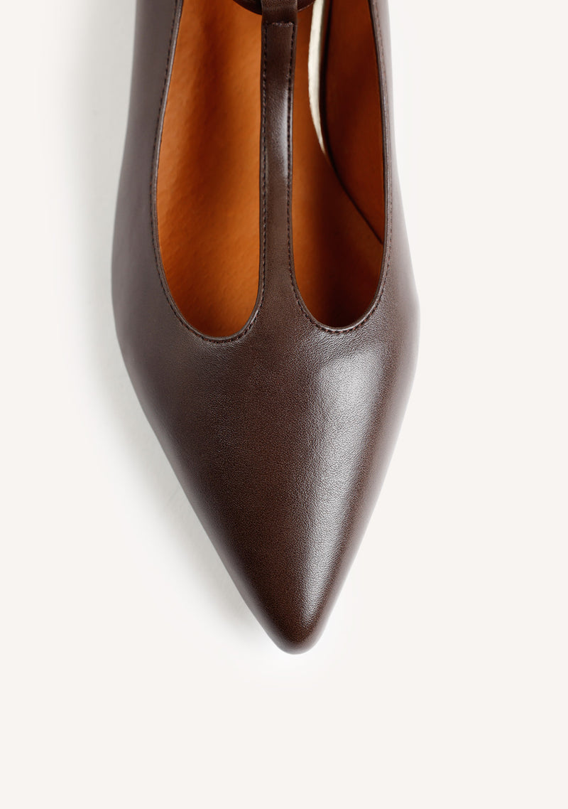 BROWN HEEL SHOES