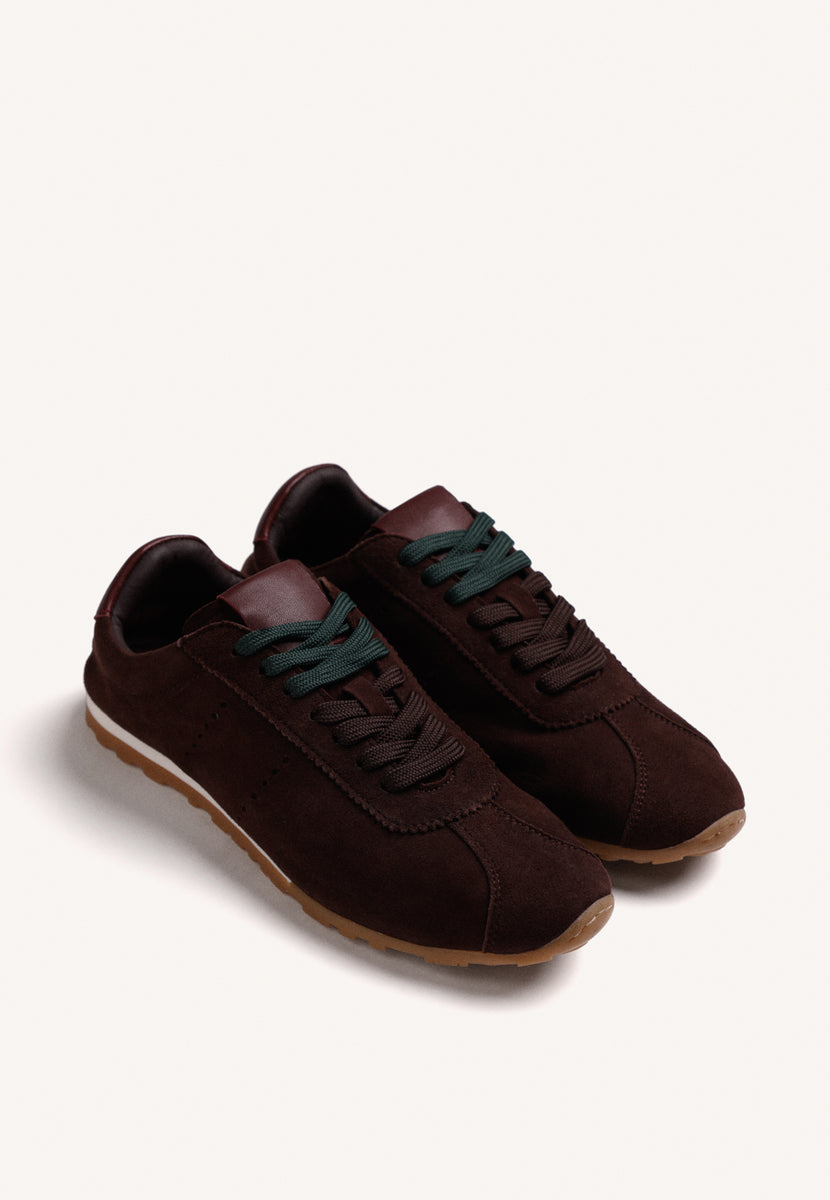 ZAPATILLAS MARRÓN PIEL
