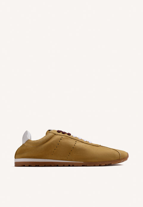 ZAPATILLAS MOSTAZA PIEL