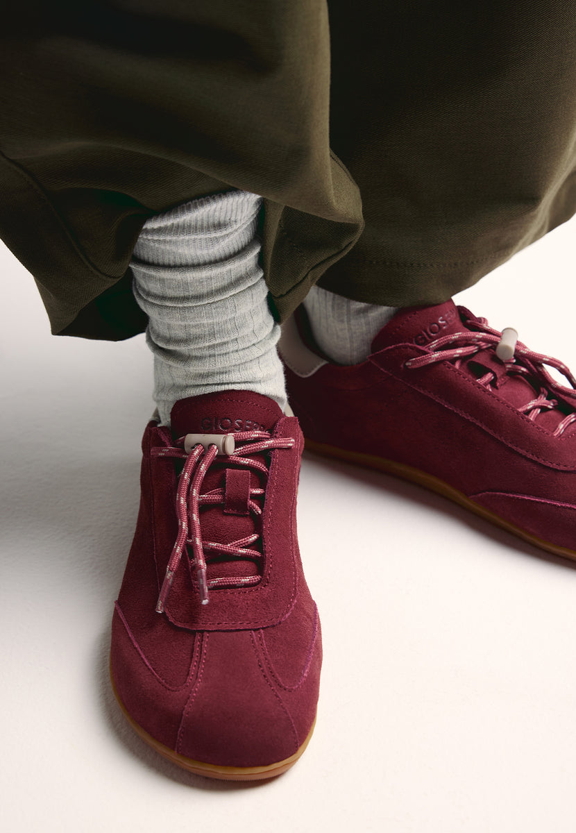 TÊNIS BAREFOOT BORDEAUX EM COURO