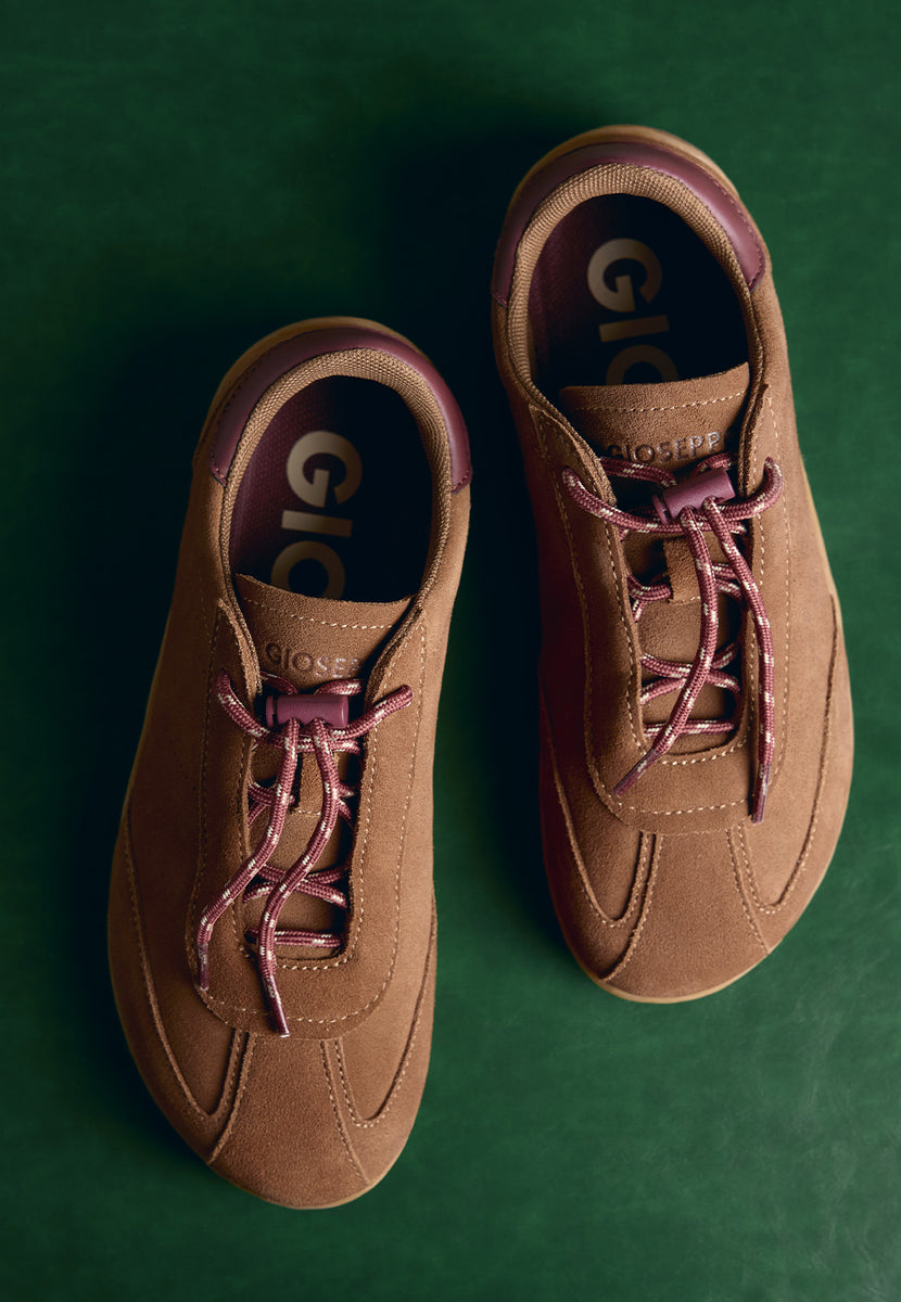 TÊNIS BAREFOOT MARRONS EM COURO
