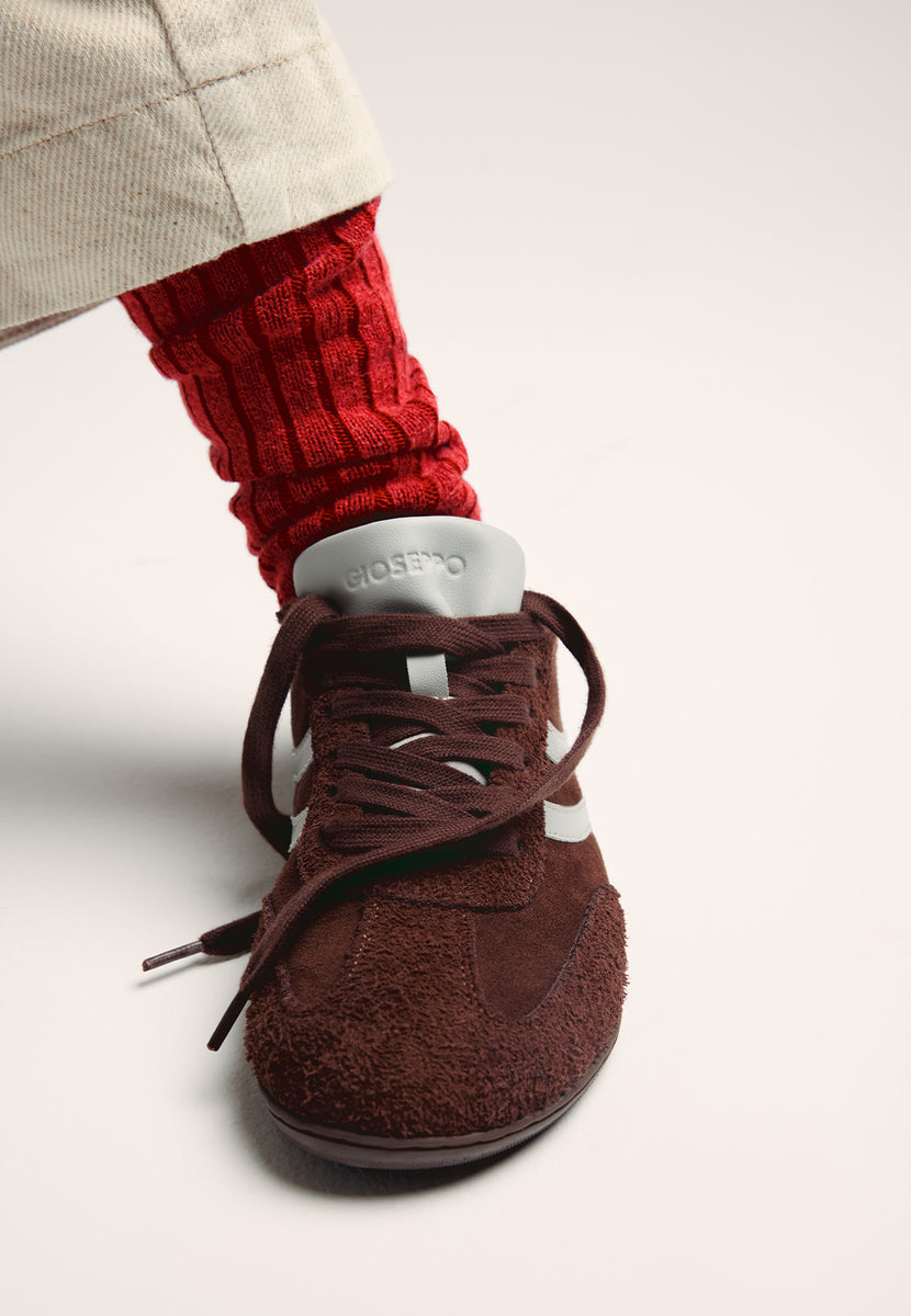 TÊNIS BAREFOOT MARRONS EM COURO
