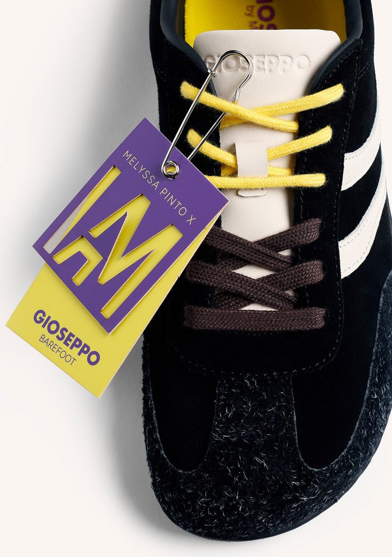 ZAPATILLAS BAREFOOT NEGRAS PIEL BY MELYSSA PINTO (I AM EDITION)