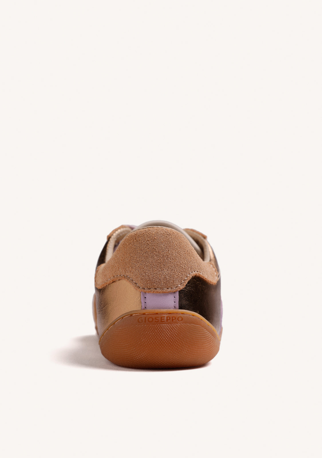 BAREFOOT SHINY LEATHER SNEAKERS