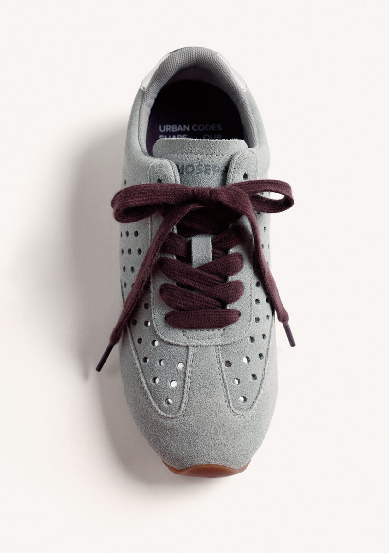 ZAPATILLAS GRISES BRILLO