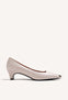 CREAM HEEL SHOES