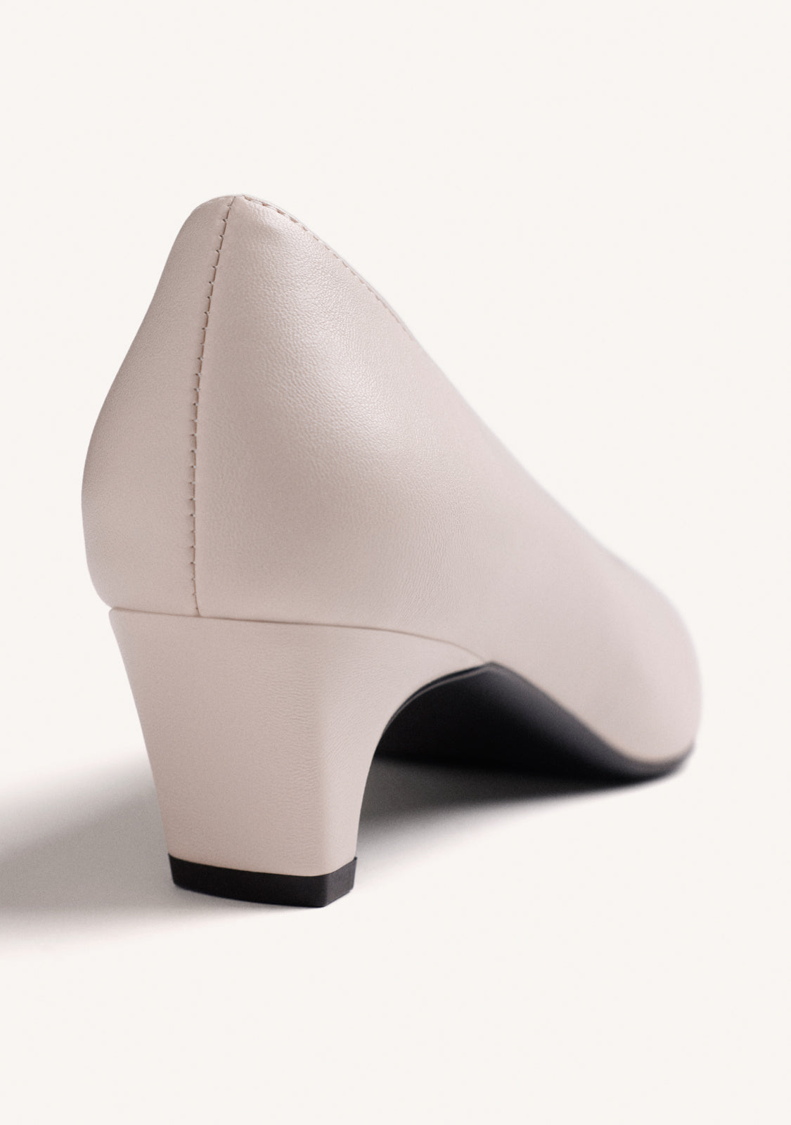 CREAM HEEL SHOES
