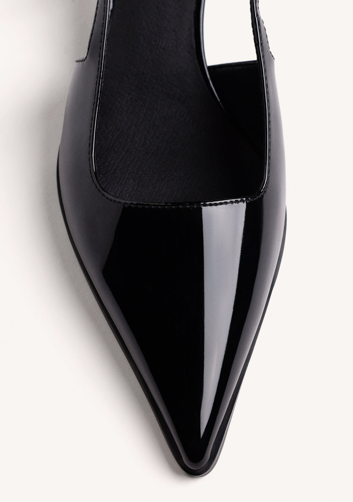 ZAPATOS TACÓN DESTALONADOS NEGRO