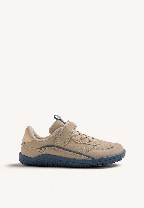 BAREFOOT SNEAKERS BEIGE AND BLUE