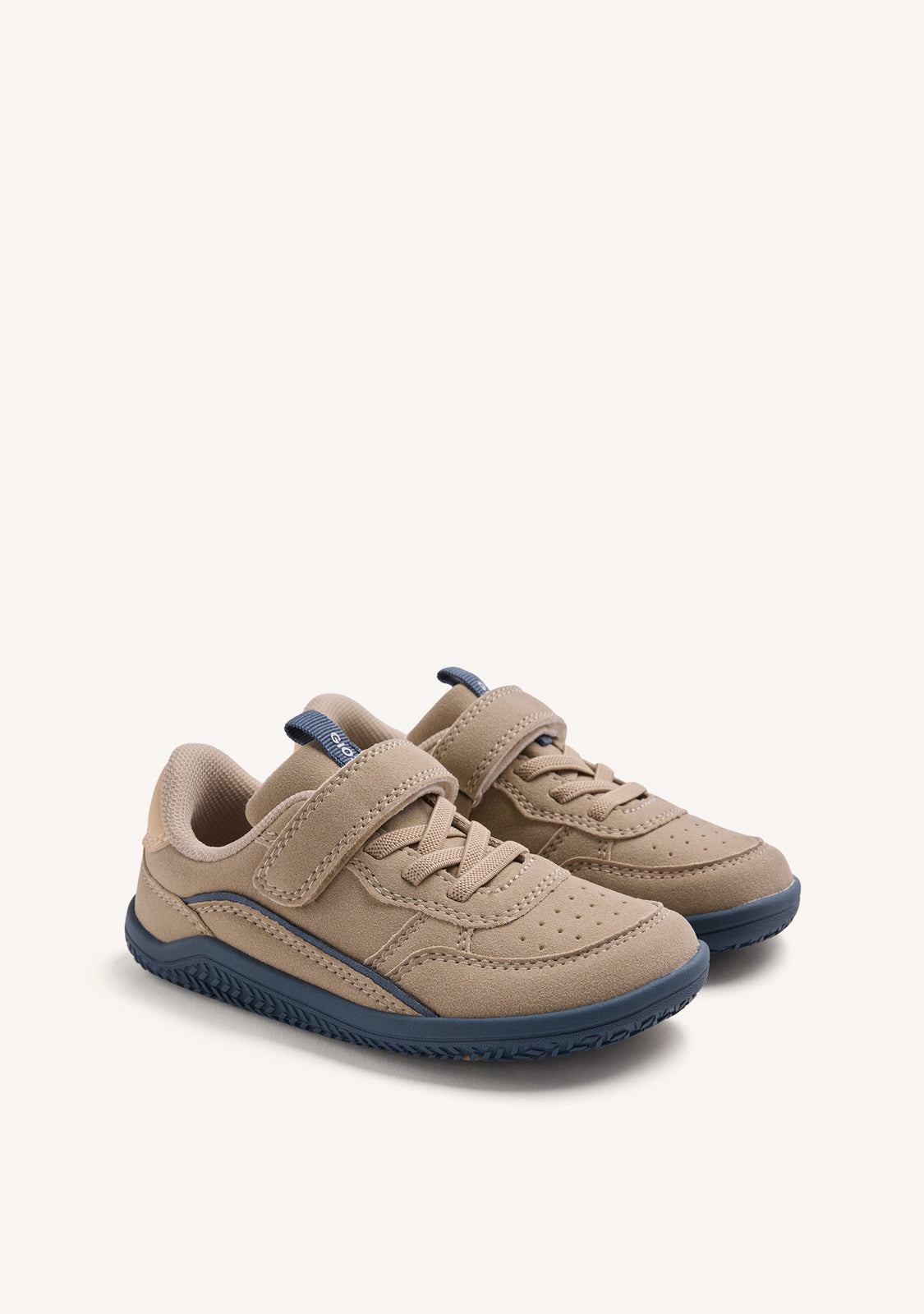 SCARPE BAREFOOT BEIGE E BLU