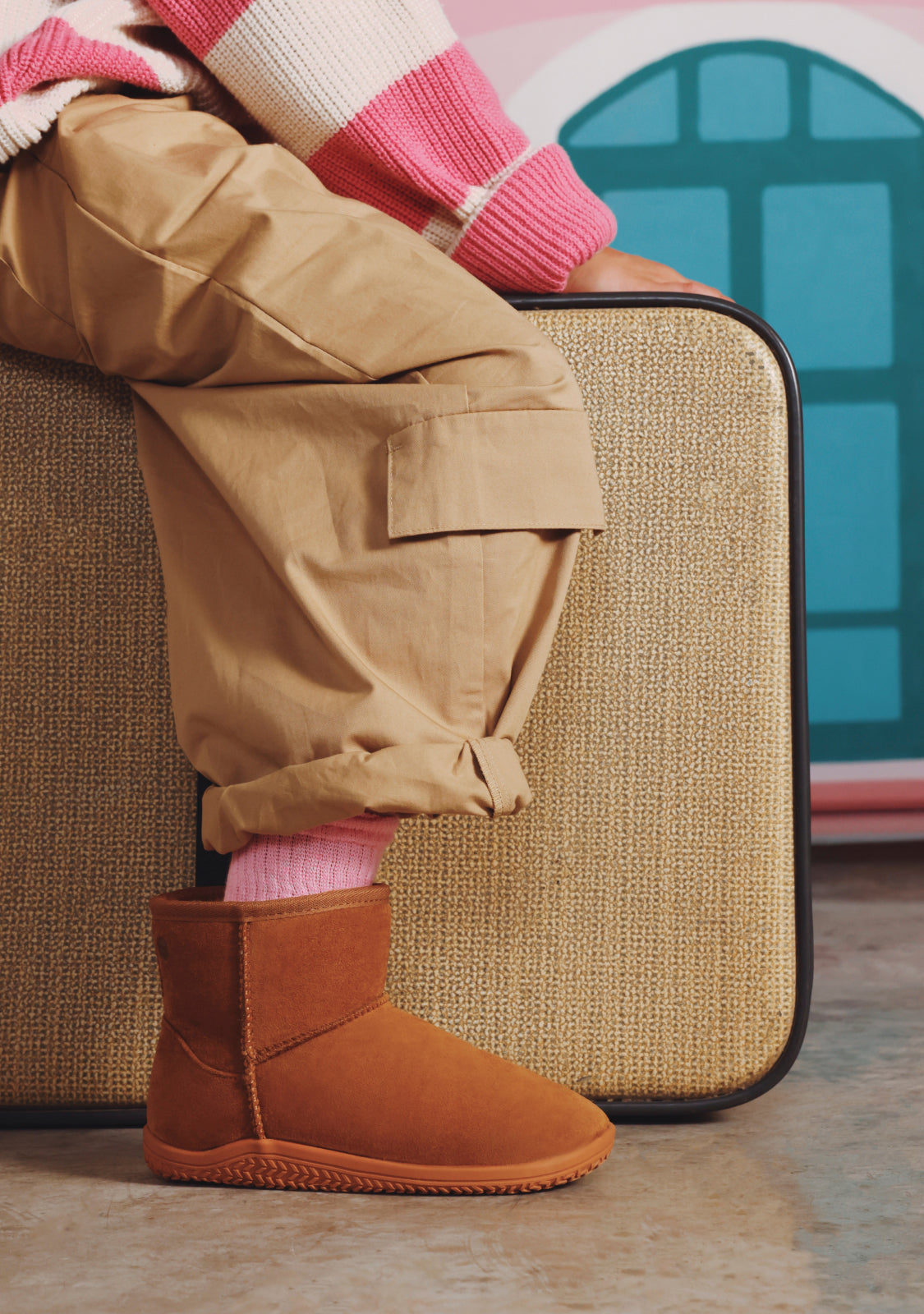 BROWN AUSTRALIAN BAREFOOT BOOTS