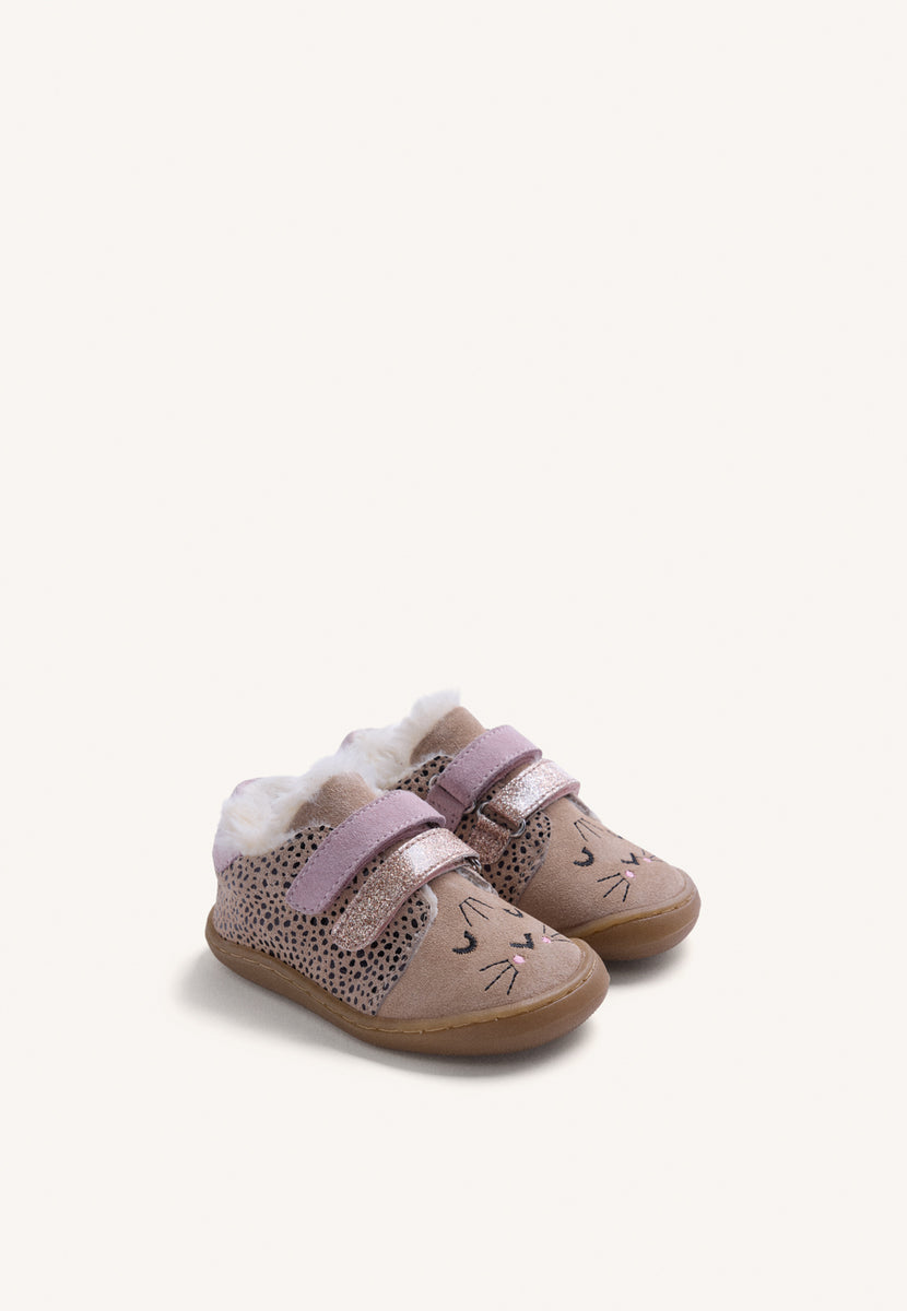 SCARPE BAREFOOT STAMPA ANIMALE IN PELLE