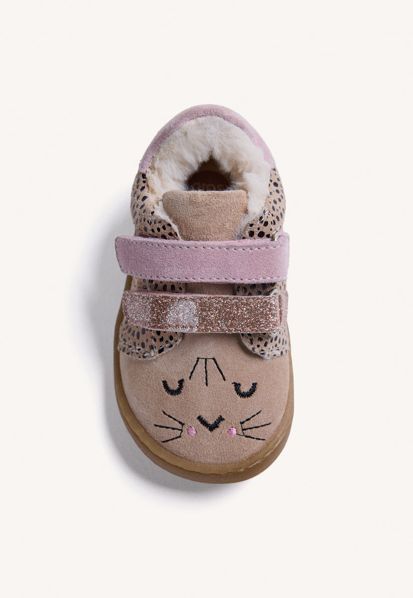 SCARPE BAREFOOT STAMPA ANIMALE IN PELLE