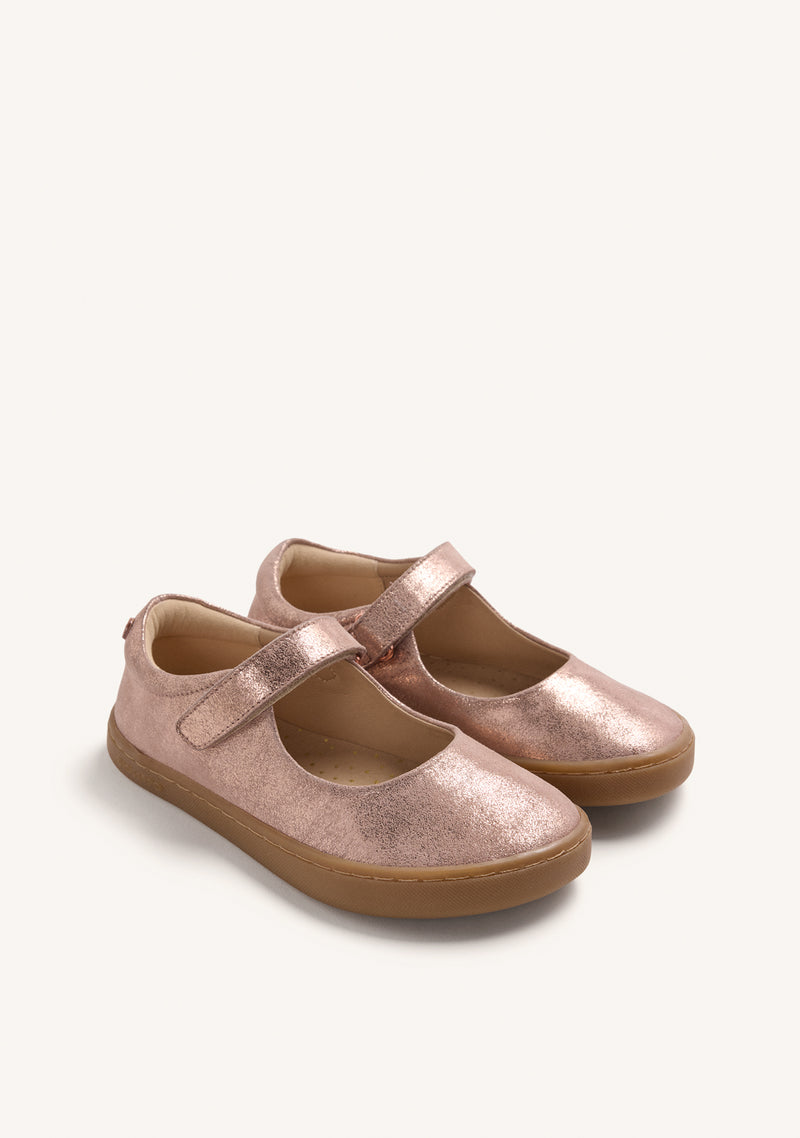 BAREFOOT LEATHER BALLET FLATS