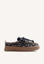 ZUECOS ESTAMPADO ANIMAL PIEL