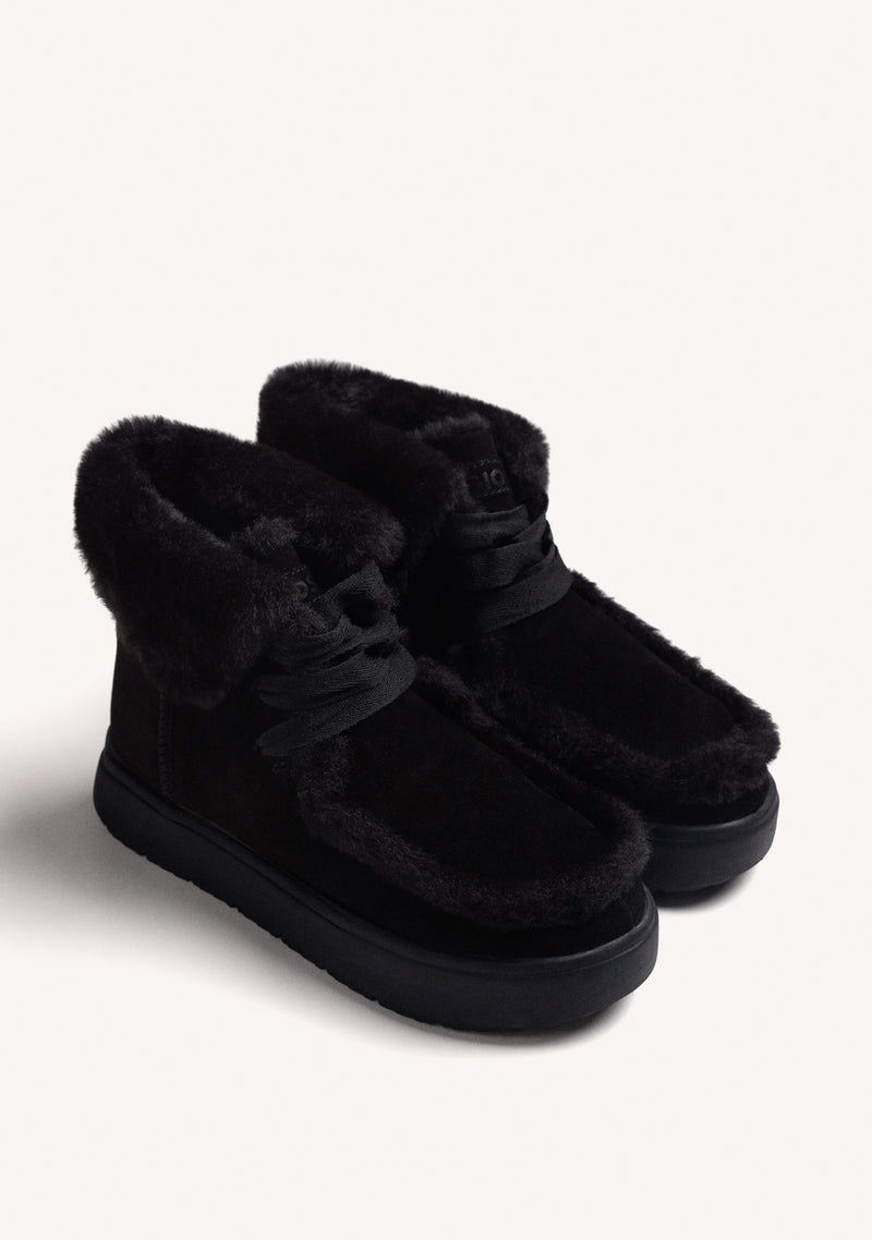 BOTAS AUSTRALIANAS NEGRO PIEL