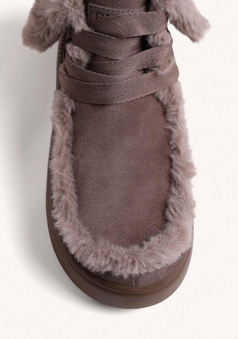 TAUPE AUSTRALIAN LEATHER BOOTS