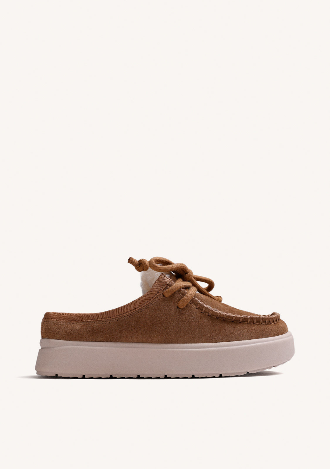 BROWN LEATHER CLOGS