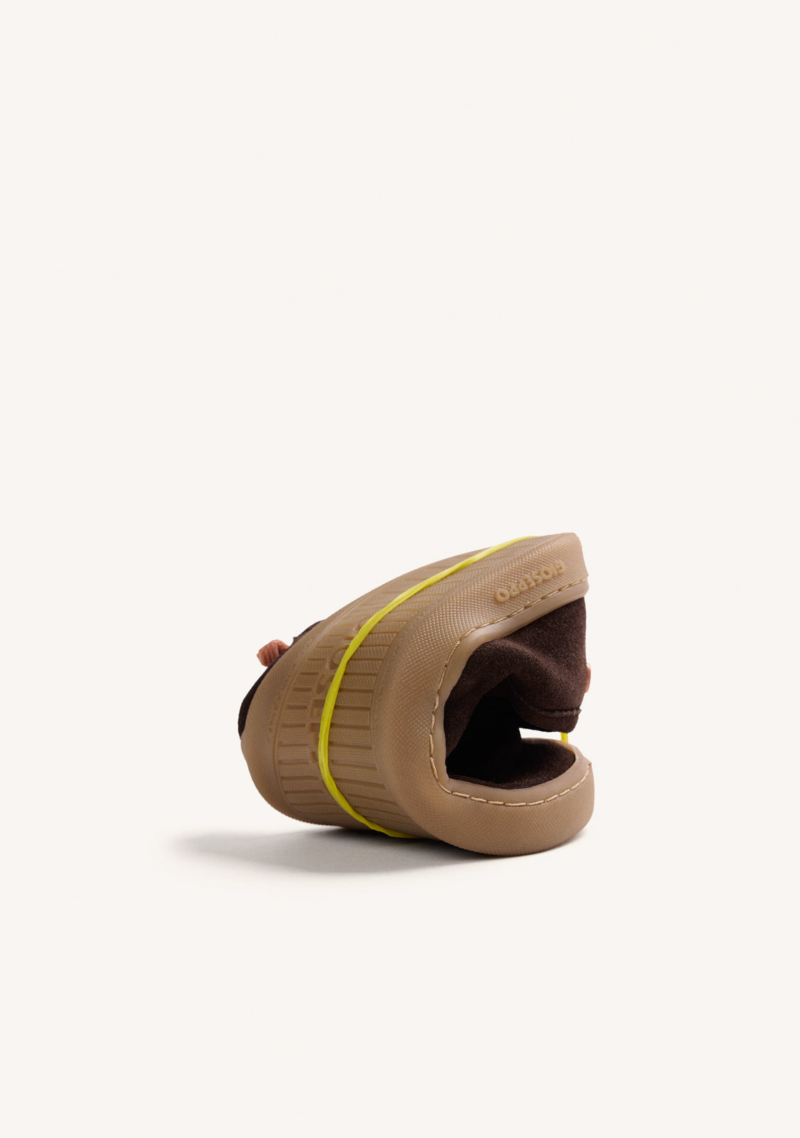 MOCASSINI NAUTICI BAREFOOT MARRONI IN PELLE