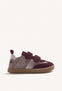 SCARPE BAREFOOT IN PELLE BURDEOS CON STAMPA ANIMALE