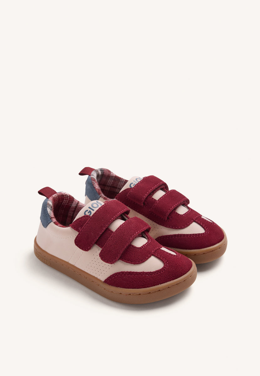 SCARPE BAREFOOT BORDEAUX IN PELLE