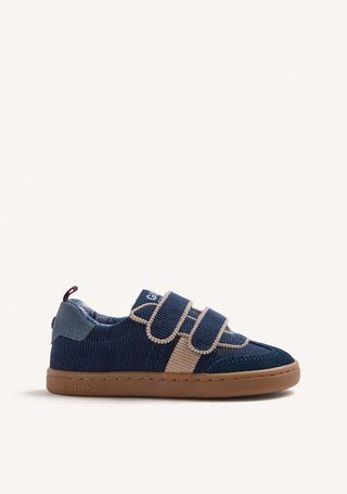 TÊNIS BAREFOOT AZUL MARINHO EM BOMBAZINA
