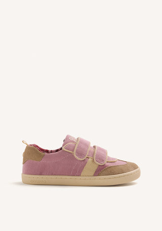 TÊNIS BAREFOOT ROSA EM BOMBAZINA