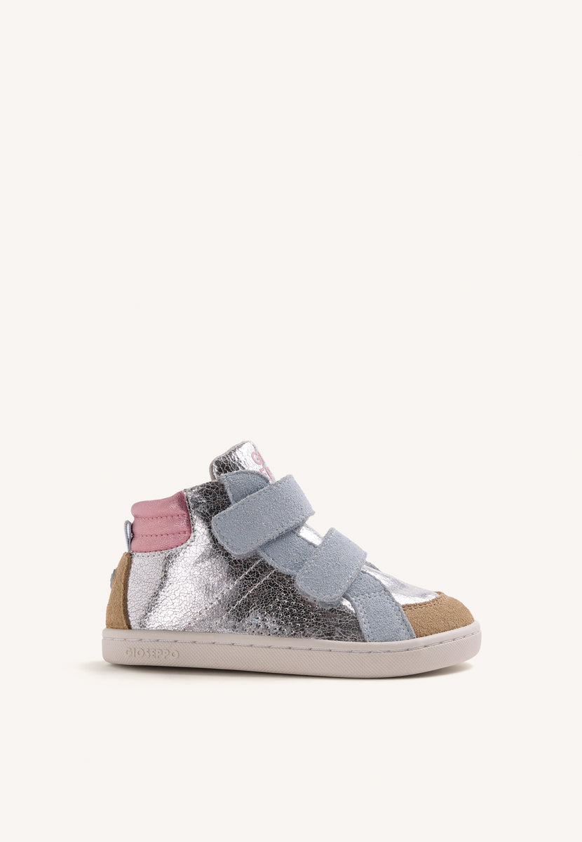 BOTAS BAREFOOT PRATA COURO METALIZADO