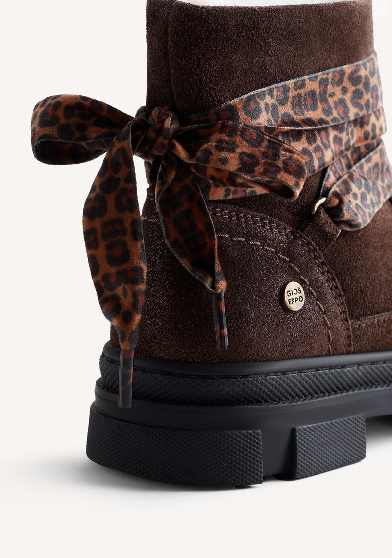 CHOCOLATE LEATHER BOOTS