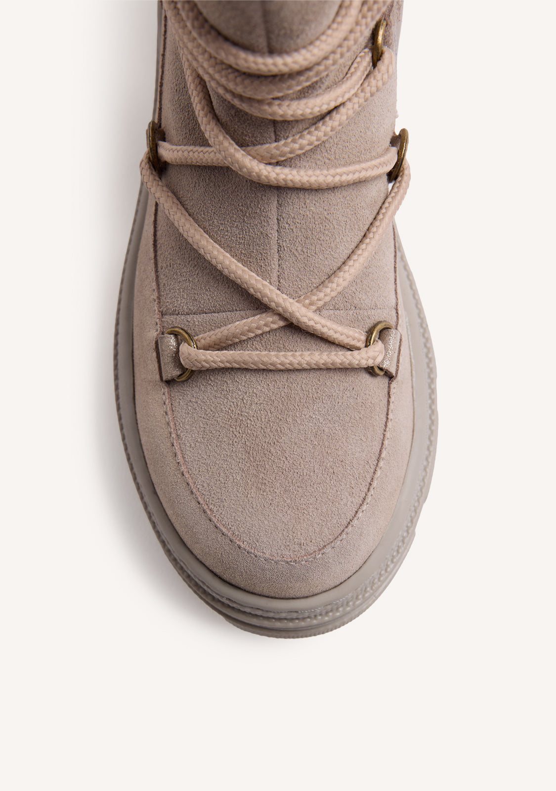 OFF-WHITE LEATHER BOOTS